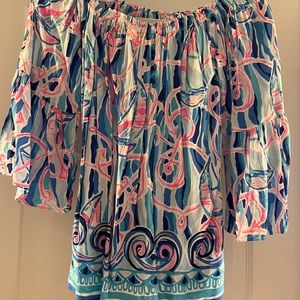 Lilly Pulitzer Nevie Top EUC